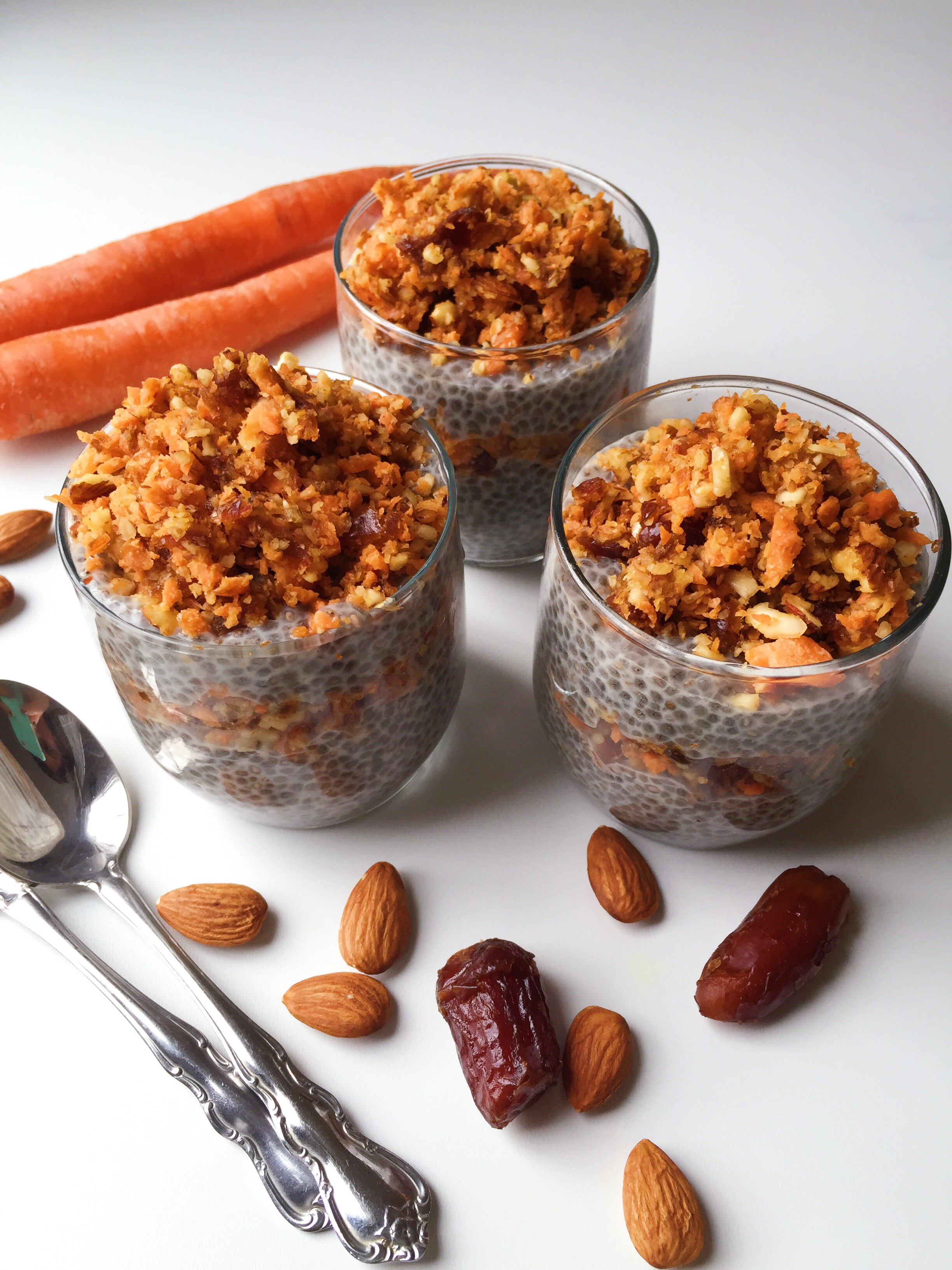 Chia Goodness Overload: Carrot Cake Chia Pudding! - The Dish On Healthy