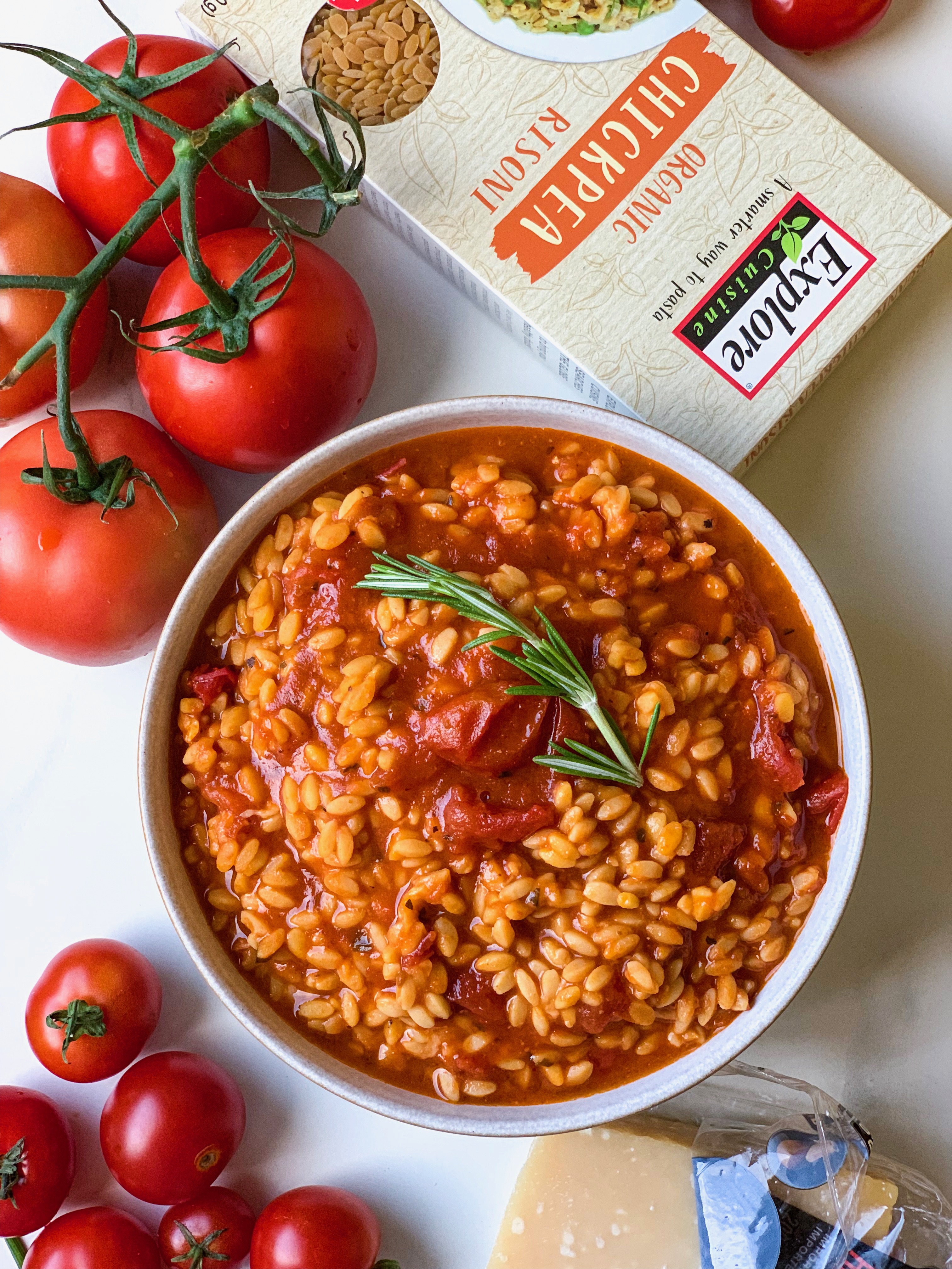 Creamy Tomato Risotto - The Dish On Healthy